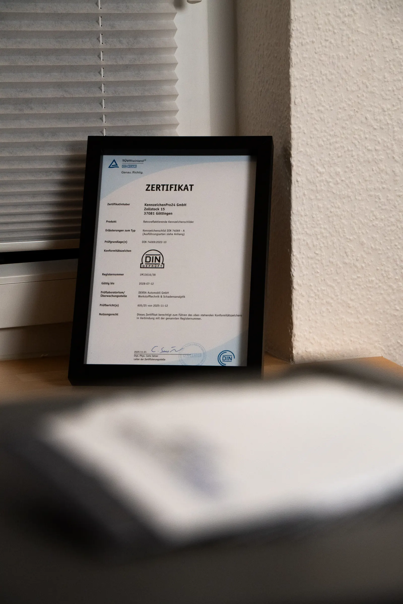 Willkommen bei KennzeichenPro24