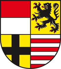 Wappen Saalekreis (Landkreis Saalekreis)